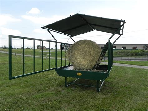 Heavy Duty Round Bale Pasture Feeder - Cashmans