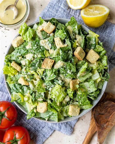 Caesar Salad Dressing Without Anchovies