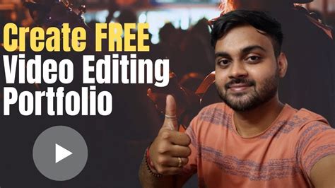 Create Free VIDEO EDITING Portfolio! Full Tutorial - YouTube