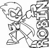 Teen Titans Coloring Pages – Printable FREE sketch template