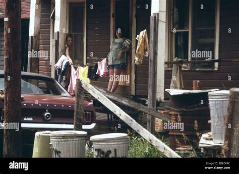 1970s Photo (1973) - Rand WV; with much of its population living in poverty; has many unpaved ...