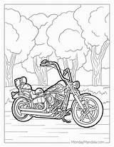 24 Motorcycle Coloring Pages Free PDF Printables sketch template
