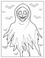 30 Ghost Coloring Pages Free PDF Printables sketch template