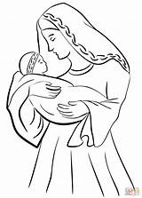 Printable Mother Mary Coloring Page  Templates sketch template