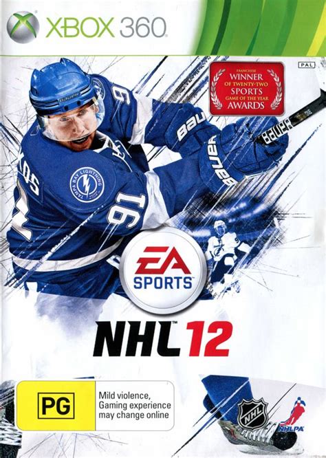 NHL 12 (2011) box cover art - MobyGames