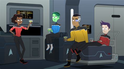 Roush Review: Animated 'Lower Decks' Fondly Satirizes the 'Star Trek ...