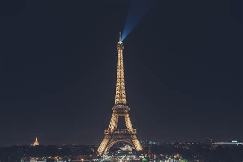Eiffel Tower At Night Wallpaper