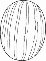 Watermelon coloring pages sketch template
