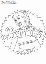 Barbie Movie Coloring Pages sketch template