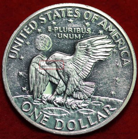 1971 - S 40% Silver Eisenhower Dollar S/h