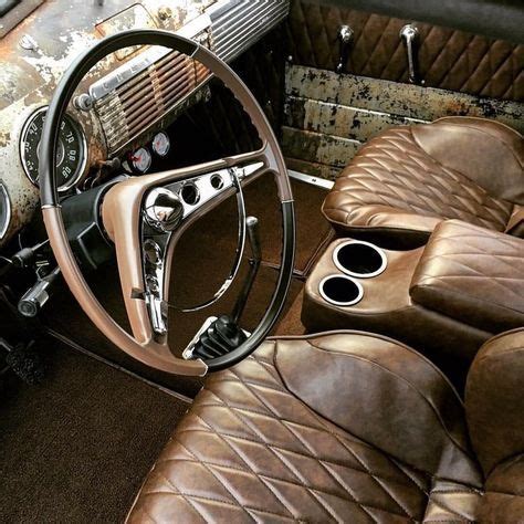 Custom truck interior autos 48 Ideas in 2020 | Truck interior, Pickup trucks, Custom car interior