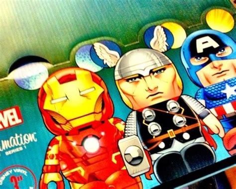 Disney Vinylmation Marvel Series 1 Avengers Figures Announced - Marvel Toy News