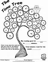 Free Printable Telling Time Coloring sketch template