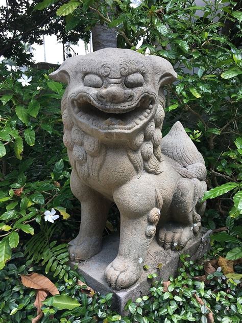 "JAPANESE GARDEN LION STATUE" Photographic Print by JanetKnapp | Redbubble