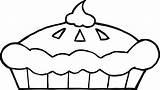 Pie Coloring Pages  Dibujo Para Imprimir With Whipped Cream sketch template