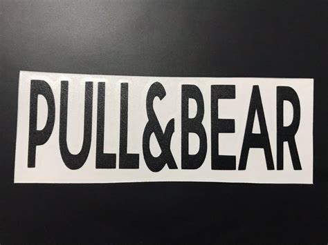 Pull and Bear decal sticker, Motorcycles, Motorcycle Accessories on ...