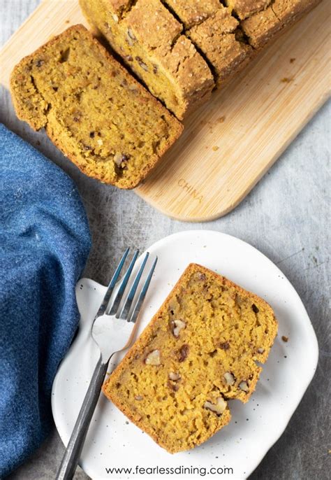 Gluten-Free Pumpkin Bread (Dairy-Free Too!) - Fearless Dining