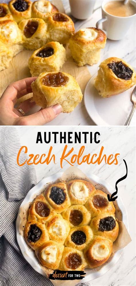 Authentic Czech Kolaches Recipe | Dessert for Two