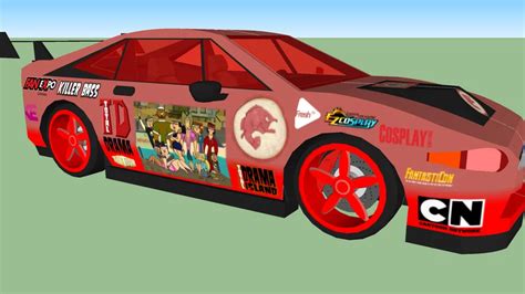 Total Drama Killer Bass Car | 3D Warehouse