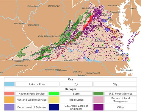 Virginia State Parks Map