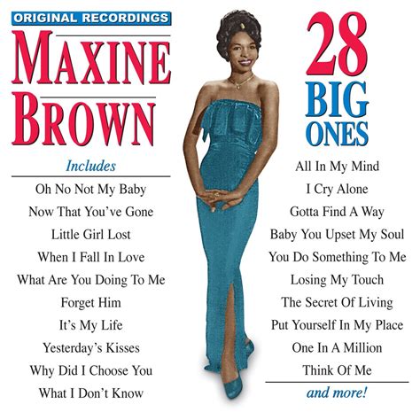 ‎28 Big Ones (Original Wand Records Recordings) - Album by Maxine Brown ...