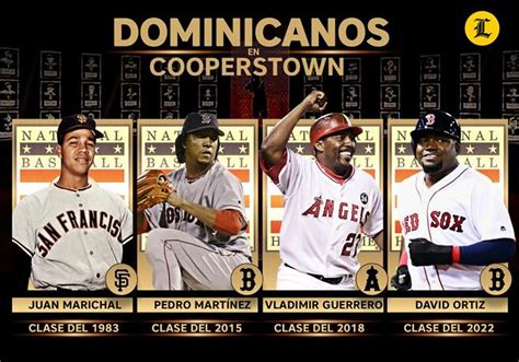 DR already has four ballplayers in the Cooperstown Hall of Fame ...