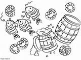 Oktoberfest 12 coloring Page sketch template
