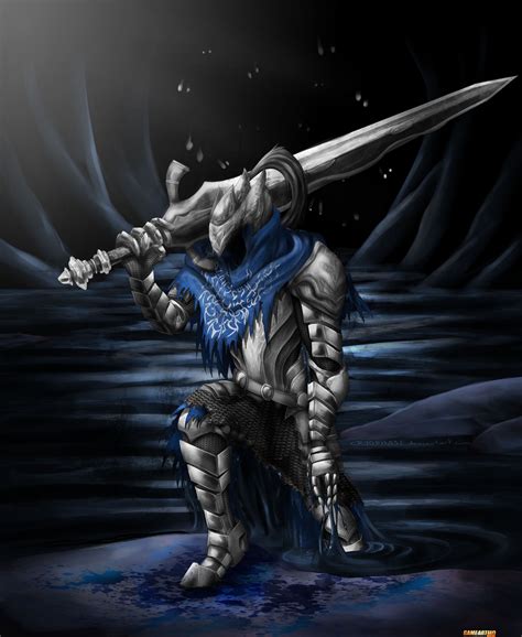 Knight Artorias from the Dark Souls Games