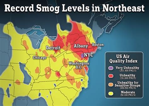 Wildfire smoke map: When US air quality from Canada fires will improve ...