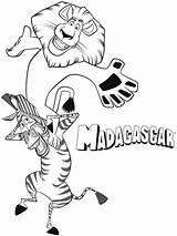 Madagascar coloring Pages Download And print sketch template