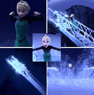 Queen Elsa is building a Staircase and a ice place Disney Frozen Elsa Art, Elsa Frozen, Disney ...