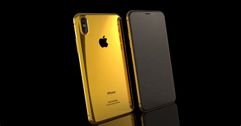 24K Gold Diamond iPhone 8 Goldgenie Pre Order Apple