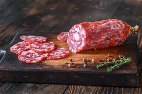 Italian salami with fresh thyme | Georgian food, Italian salami, Food cures