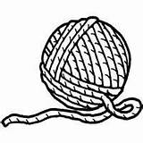 Ball Of Yarn Coloring Page sketch template