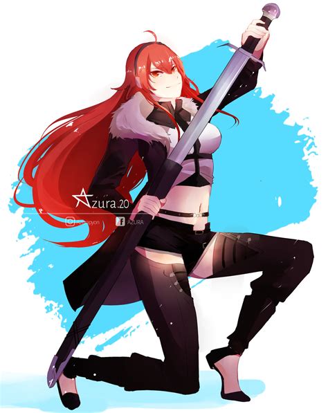 Eris_mushoku tensei by Azura-pyon on DeviantArt