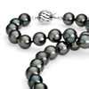Tahitian Cultured Pearl Strand Necklace in 18k White Gold (9.0-11.5mm) | Blue Nile