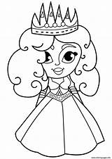 Cartoon Princess Coloring page Printable sketch template