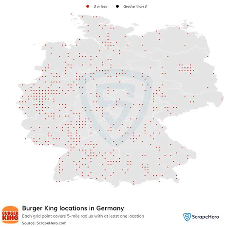 Number of Burger King locations in Germany in 2024 | ScrapeHero