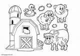 Farm Animals Coloring Pages A Fun And Educational Activity For Kids sketch template