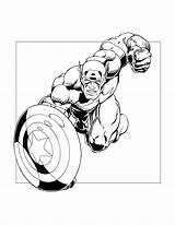 Captain America Coloring Pages – Printable FREE sketch template