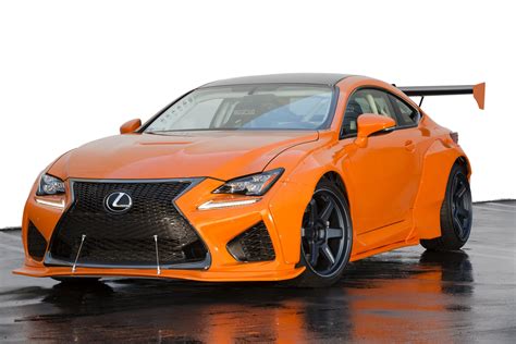 lexus, Rc f, Cars, Coupe, Orange, Modified, Sema, 2015 Wallpapers HD ...