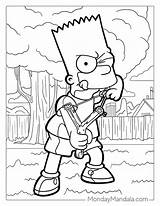 44 Simpsons Coloring Pages Free PDF Printables sketch template