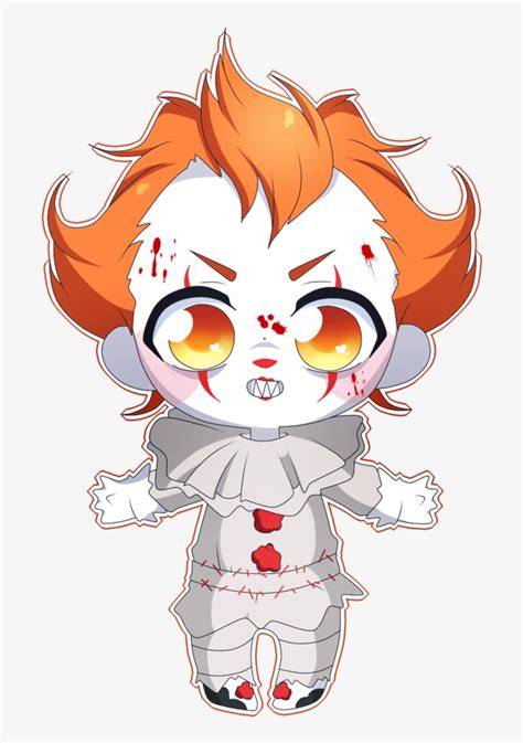 It Drawing Fan Art Clown - Pennywise Drawing Cute Transparent PNG - 721x1109 - Free Download on ...