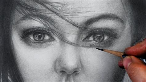 Drawing Realistic Faces Step By Step - Learn How To Draw People Hyper Realism Pencil Drawing ...