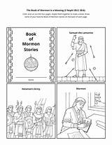 Book Of Mormon Coloring Activity sketch template