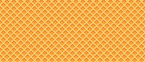 Seamless realistic wafer pattern. Wafer background. Ice cream cone vector texture. Sweet dessert ...