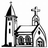 Churches Coloring Page · Creative Fabrica sketch template