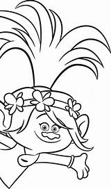 Trolls Movie Coloring Pages  Best For Kids sketch template