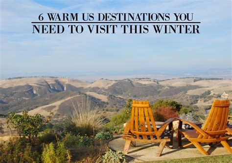 6 Warm US Destinations You Need to Visit this Winter