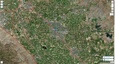 Modesto, California Map